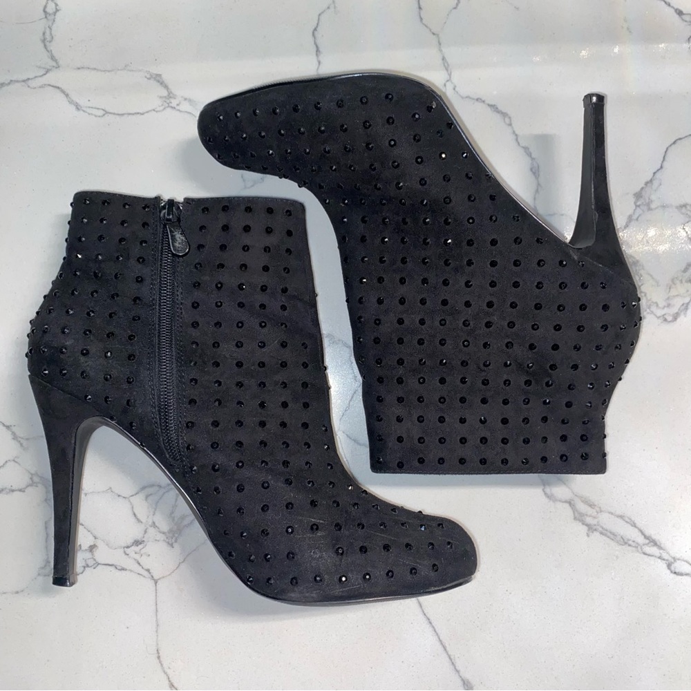 Studded Heeled Boots